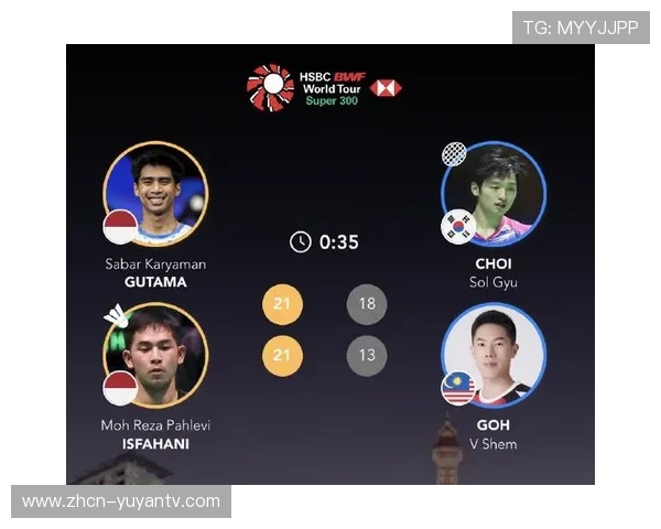 印尼男双咖塔曼伊斯法哈尼闯入决赛将对阵中国台北组合