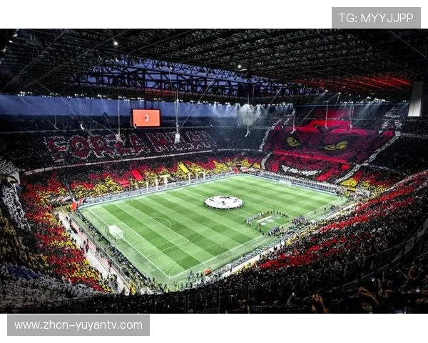 威斯特法伦球场南看台巨幕TIFO，多特球迷营造恐怖气氛